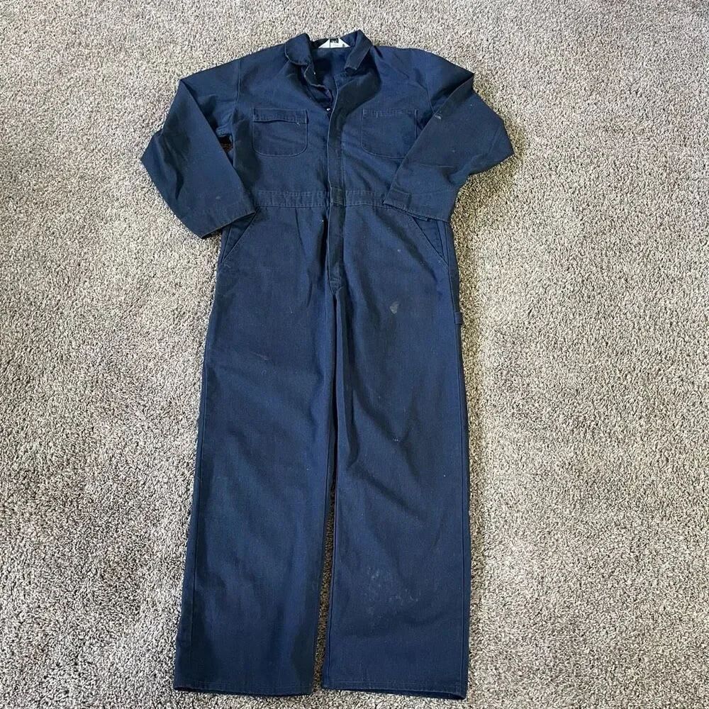 Roebucks Coveralls 44R style 12507 made in USA